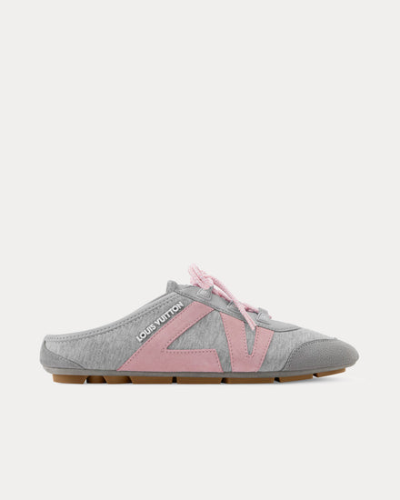 Louis Vuitton LV Sneakerina Open Back Grey Slip On Sneakers - 1