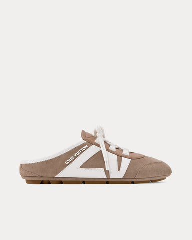 Louis Vuitton LV Sneakerina Open Back Hazelnut Brown Slip On Sneakers