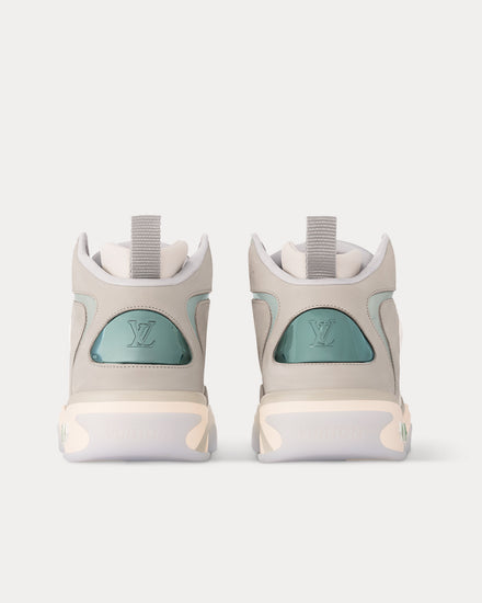 Louis Vuitton LV Trainer 2 Beige Mid Top Sneakers - 3