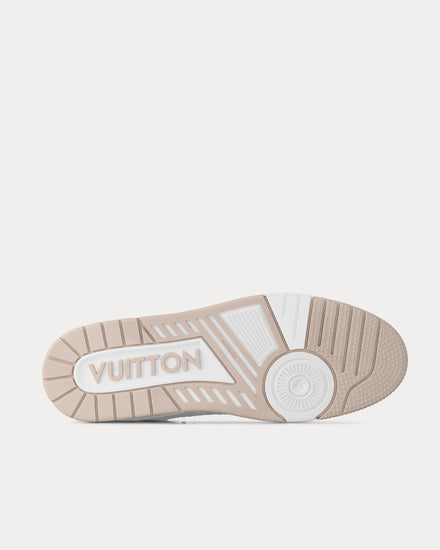 Louis Vuitton LV Trainer Monogram Denim Beige Low Top Sneakers - 5