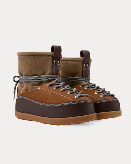 Louis Vuitton LV Yeti Mid Brown Boots - 3