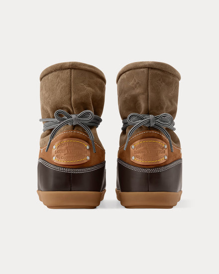 Louis Vuitton LV Yeti Mid Brown Boots - 5
