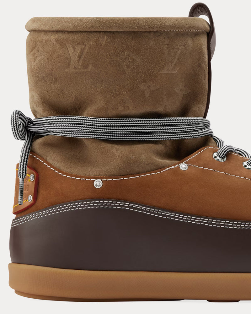 Louis Vuitton LV Yeti Mid Brown Boots - 6