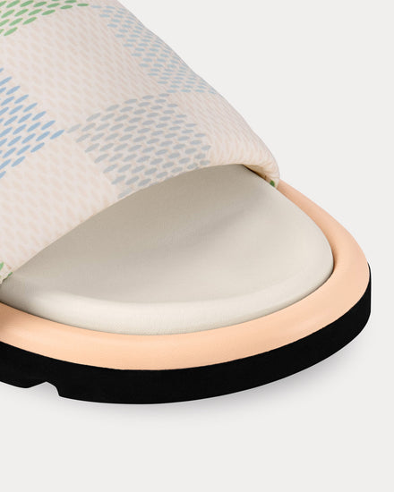Louis Vuitton Pool Pillow Flat Comfort Light Blue Mules - 3
