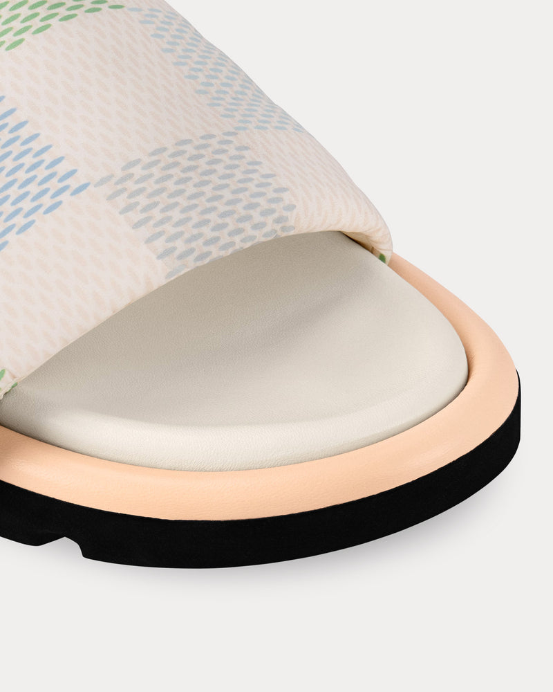 Louis Vuitton Pool Pillow Flat Comfort Light Blue Mules - 3