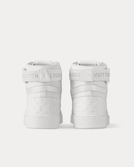 Louis Vuitton Rivoli Sneaker Boot White High Top Sneakers - 4