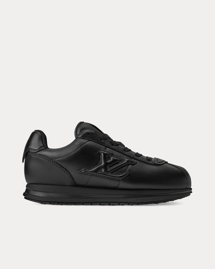 Louis Vuitton LV Buttersoft Black Low Top Sneakers - 1