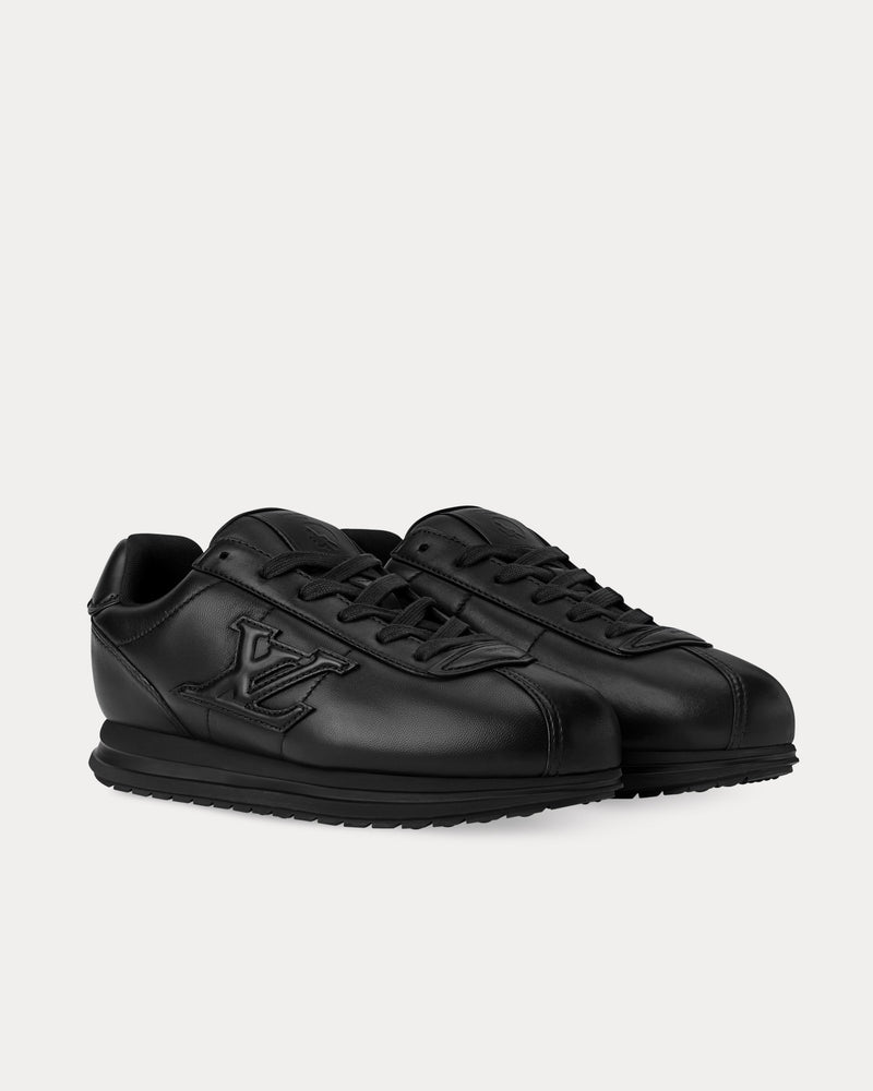 Louis Vuitton LV Buttersoft Black Low Top Sneakers - 3