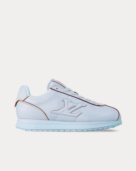 Louis Vuitton LV Buttersoft Blue Low Top Sneakers - 1