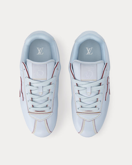 Louis Vuitton LV Buttersoft Blue Low Top Sneakers - 2