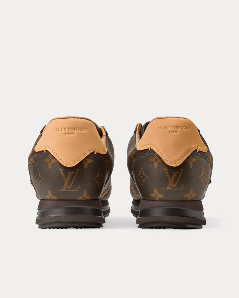 Louis Vuitton LV Buttersoft Monogram-Printed Brown Low Top Sneakers - 4