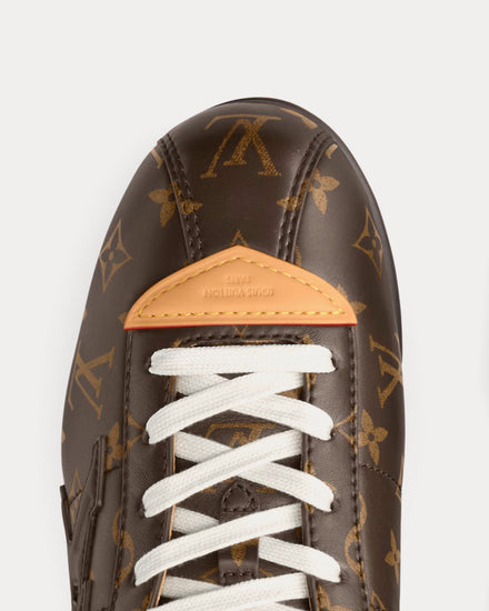Louis Vuitton LV Buttersoft Monogram-Printed Brown Low Top Sneakers - 5