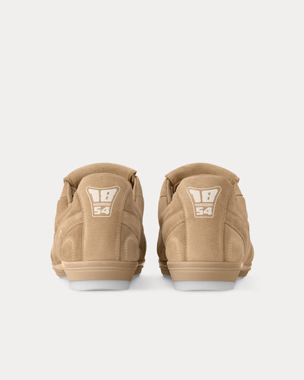 Louis Vuitton LV Footprint Soccer Trainer Beige Low Top Sneakers - 4
