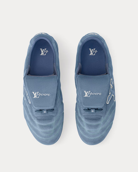 Louis Vuitton LV Footprint Soccer Trainer Black Low Top Sneakers - 2
