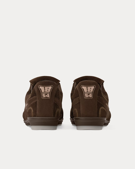 Louis Vuitton LV Footprint Soccer Trainer Brown Low Top Sneakers - 4