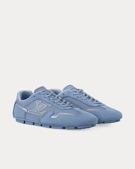 Louis Vuitton LV Rally Blue Low Top Sneakers - 3