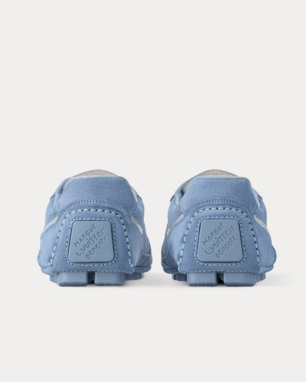 Louis Vuitton LV Rally Blue Low Top Sneakers - 4