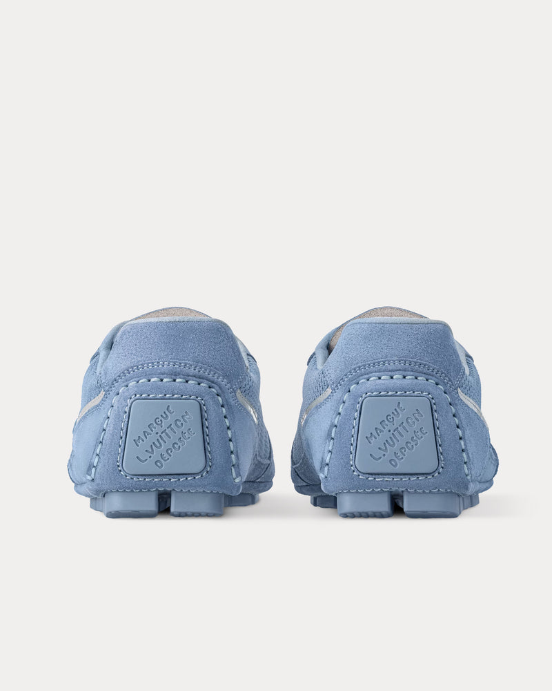 Louis Vuitton LV Rally Blue Low Top Sneakers - 4