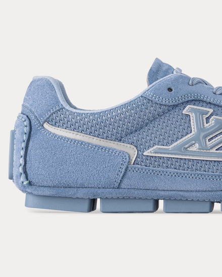 Louis Vuitton LV Rally Blue Low Top Sneakers - 5