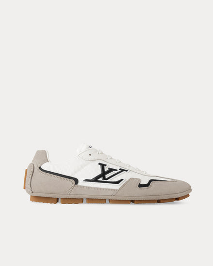 Louis Vuitton LV Rally Grey / White Low Top Sneakers - 1