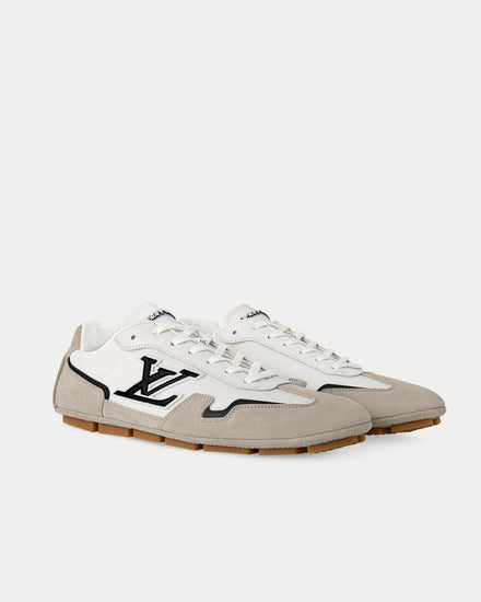 Louis Vuitton LV Rally Grey / White Low Top Sneakers - 3
