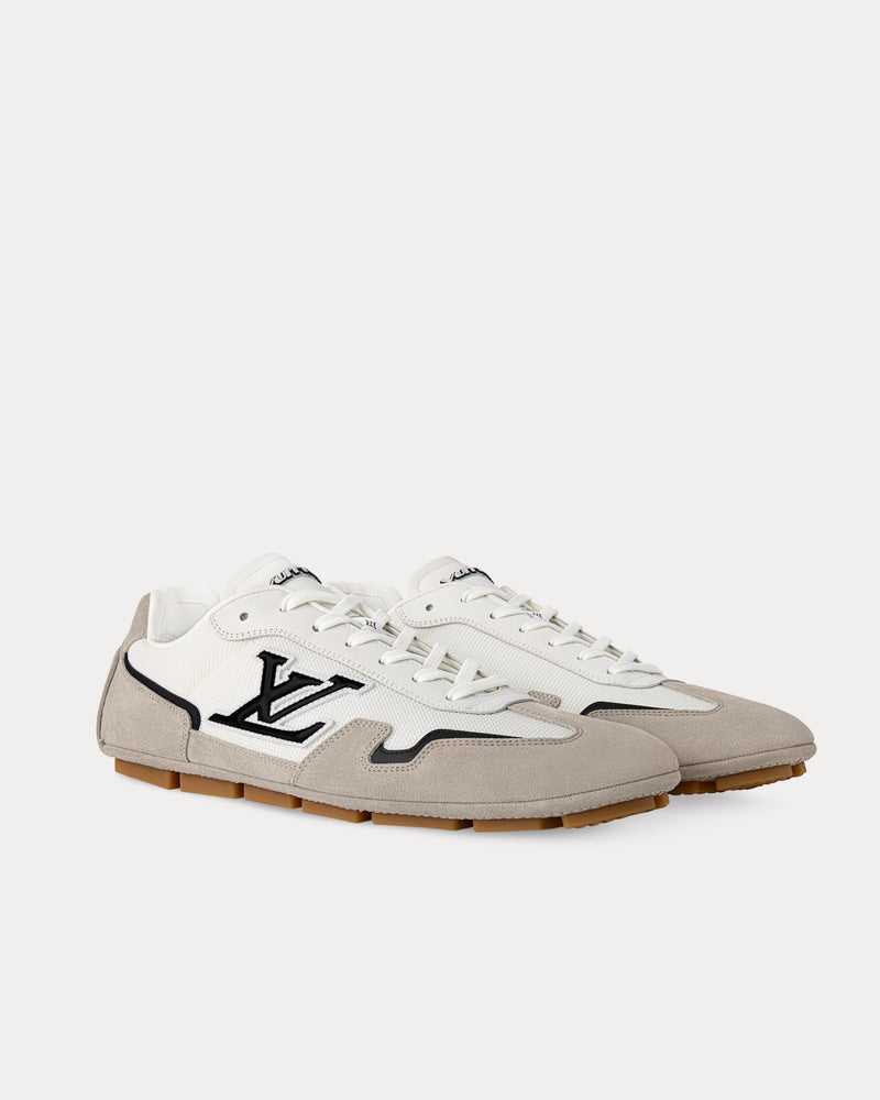 Louis Vuitton LV Rally Grey / White Low Top Sneakers - 3