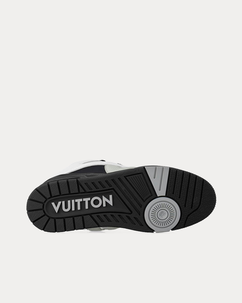 Louis Vuitton LV Skate Leather & Technical Mesh Anthracite Low Top Sneakers - 5