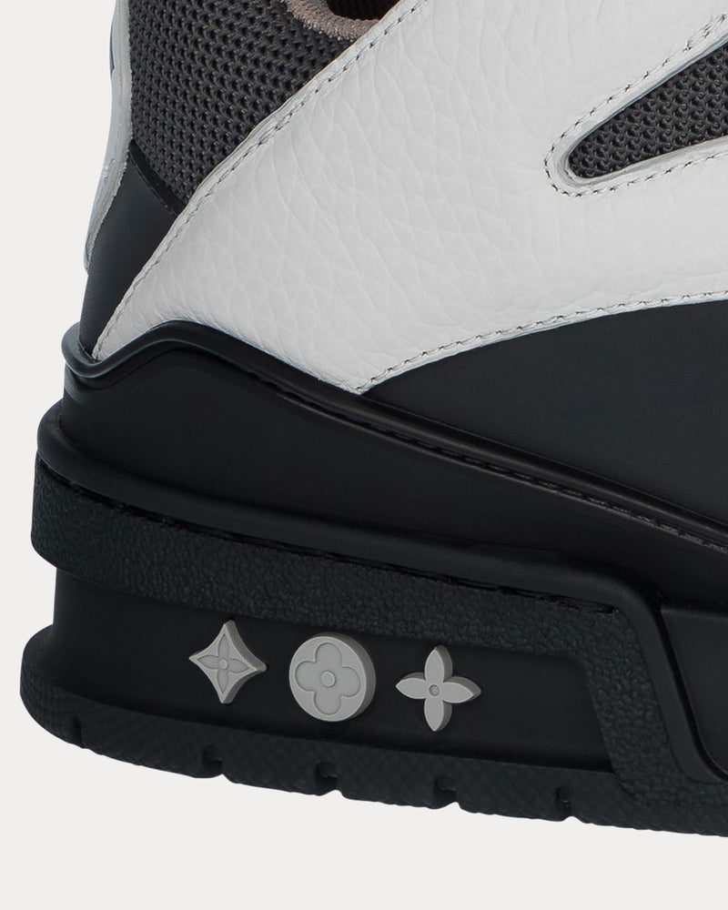 Louis Vuitton LV Skate Leather & Technical Mesh Anthracite Low Top Sneakers - 6