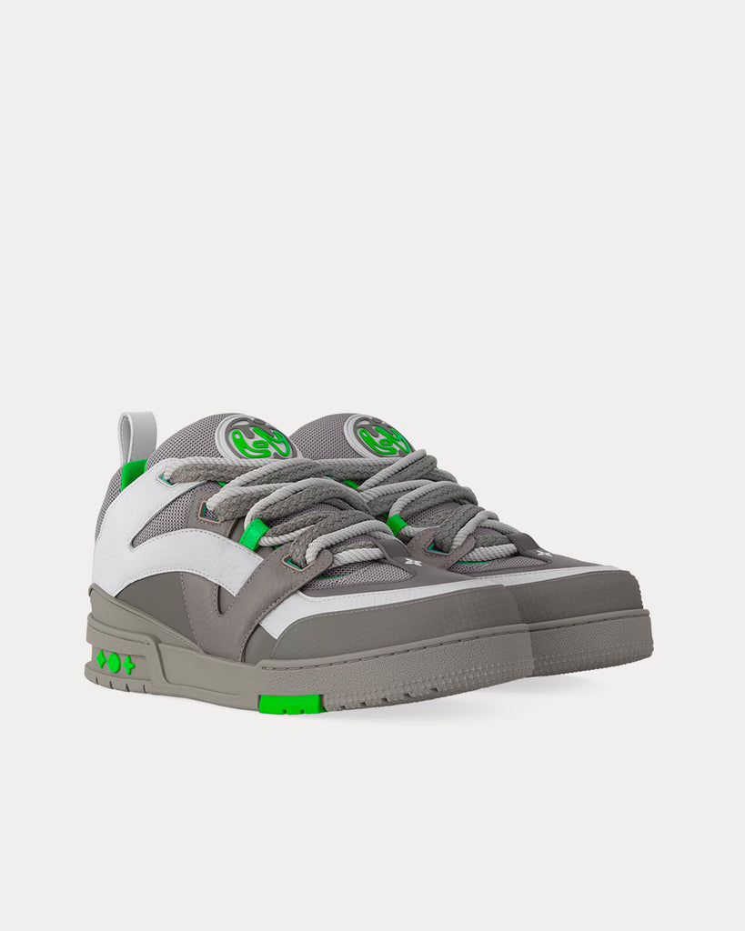 Louis Vuitton Skate Sneaker Grey Green Release Info