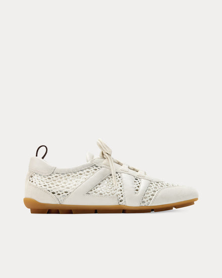 Louis Vuitton LV Sneakerina Ecru White Low Top Sneakers - 1