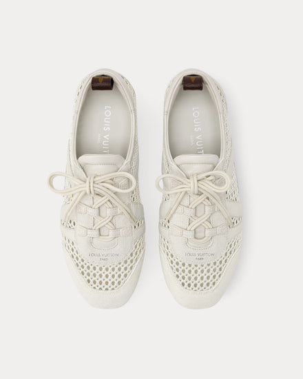 Louis Vuitton LV Sneakerina Ecru White Low Top Sneakers - 2