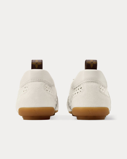 Louis Vuitton LV Sneakerina Ecru White Low Top Sneakers - 4