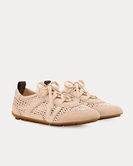 Louis Vuitton LV Sneakerina Powdery Pink Low Top Sneakers - 3