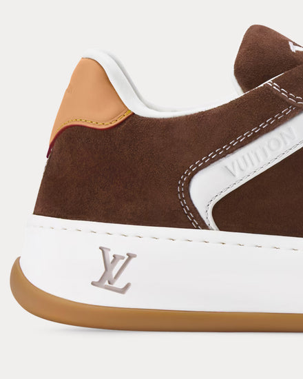 Louis Vuitton LV Tilted Brown Low Top Sneakers - 3