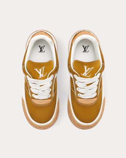 Louis Vuitton LV Tilted Cognac Low Top Sneakers - 2