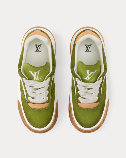 Louis Vuitton LV Tilted Green Low Top Sneakers - 2