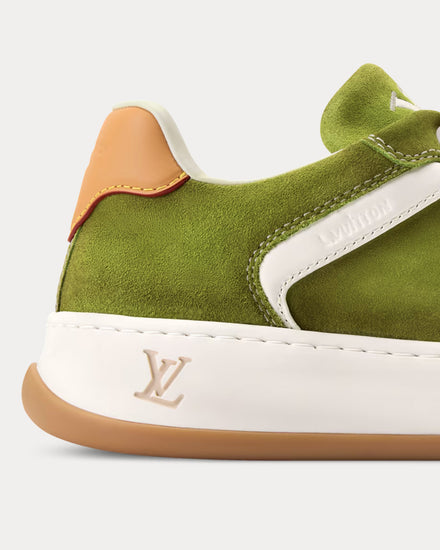 Louis Vuitton LV Tilted Green Low Top Sneakers - 3