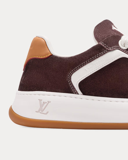 Louis Vuitton LV Tilted Brown Low Top Sneakers - 3