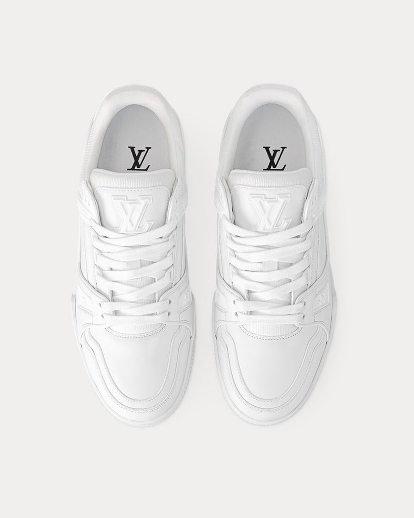 lv trainers all white