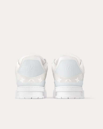 Louis Vuitton LV Trainers Monogram-Printed Translucent PVC White Low Top Sneakers - 4