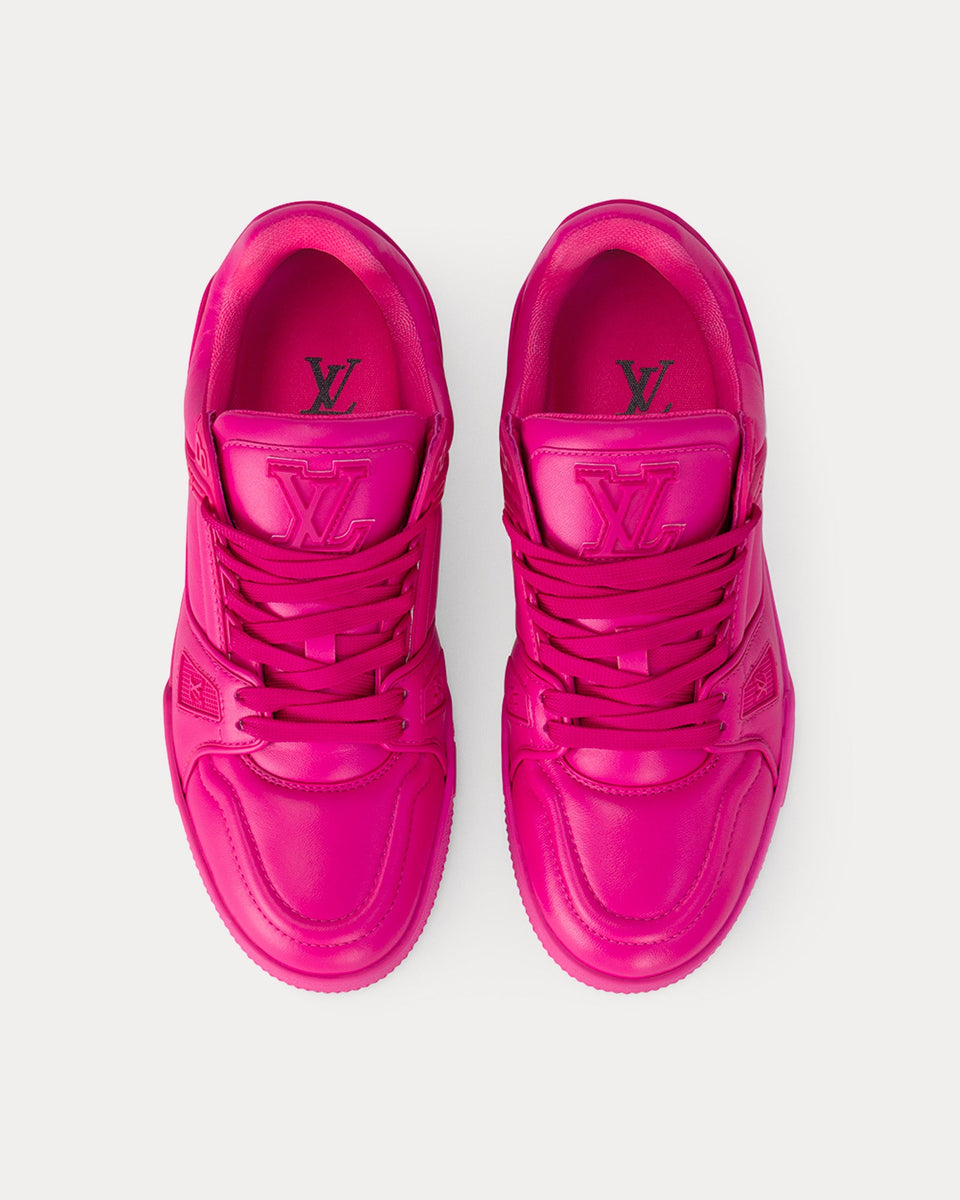 Louis vuitton shoes sneakers pink sales