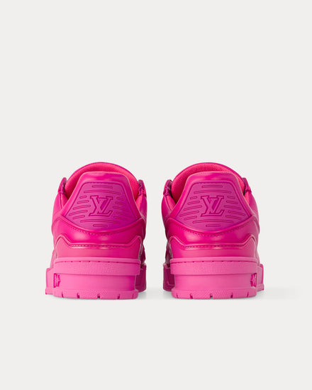 Louis Vuitton Women's LV Trainers Fuchsia Low Top Sneakers