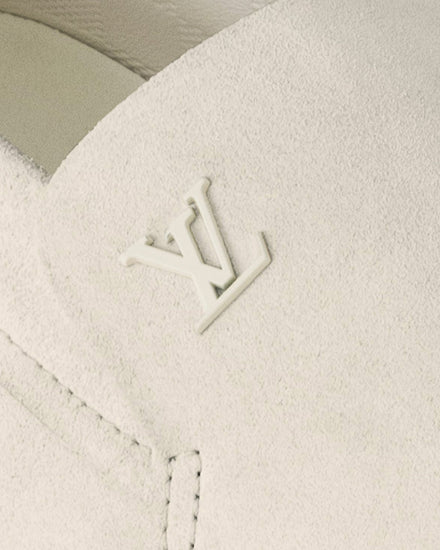 Louis Vuitton LV Pacific Suede Beige Loafers - 4