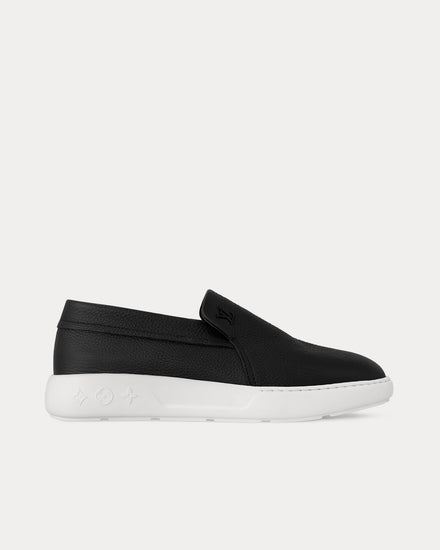 Louis Vuitton LV Pacific Leather Black Loafers - 1
