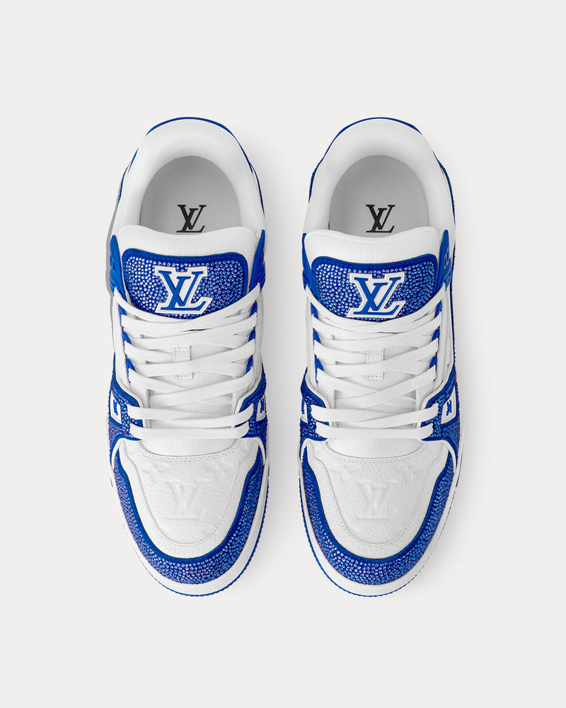 Louis Vuitton Men's LV Trainers Swarovski Crystals & Monogram-Embossed ...