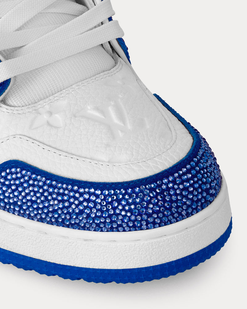 Louis Vuitton Men's LV Trainers Swarovski Crystals & Monogram-Embossed ...