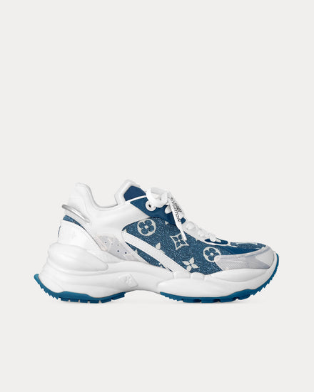 LOUIS VUITTON ラン55 スニーカー Louis Vuitton Women's Run 55 Bleu Clair Low Top Sneakers