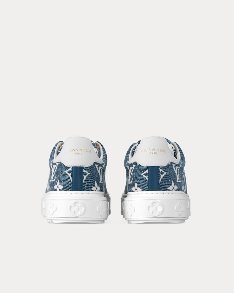 Louis Vuitton Time Out Bleu Clair Low Top Sneakers - Sneak in Peace