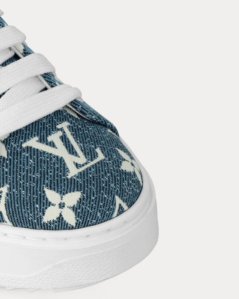 Louis Vuitton LV Trainers Bleu Clair Low Top Sneakers - Sneak in Peace