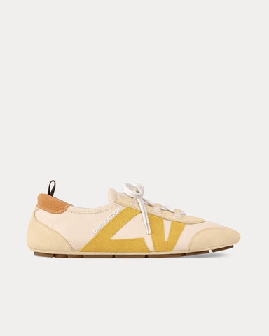 Louis Vuitton LV Sneakerina Light Beige Low Top Sneakers